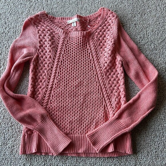If It Were Me Women’s Pink Sweater Size S – Perfect Spring Transition Piece - Picture 1 of 7